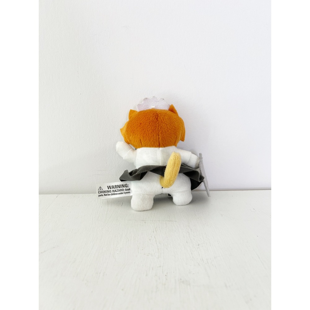 Banpresto Neko Atsume Peaches Maid Plush Orange White Calico Cat 2016 - Picture 3 of 5